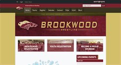 Desktop Screenshot of brookwoodwrestling.com
