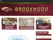Tablet Screenshot of brookwoodwrestling.com